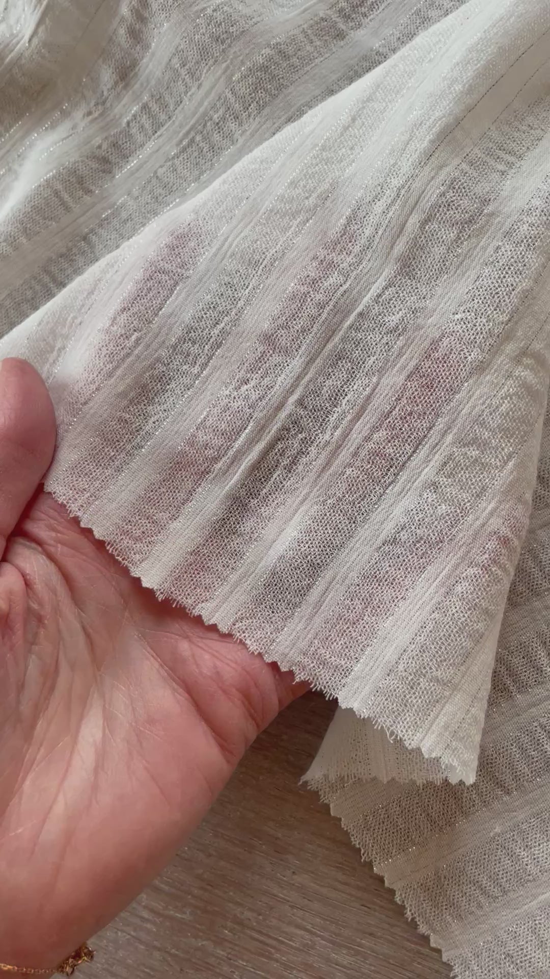 Crepe de coton - Héra - Blanc