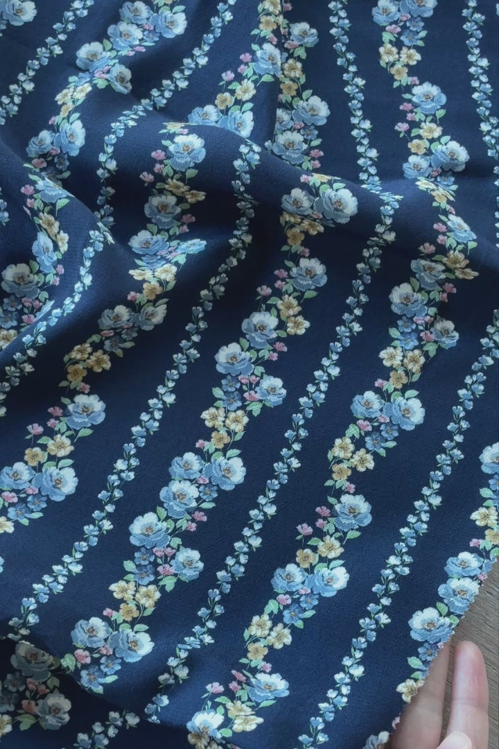 Crêpe marocain de Viscose Ecovero - Imprimé Judy