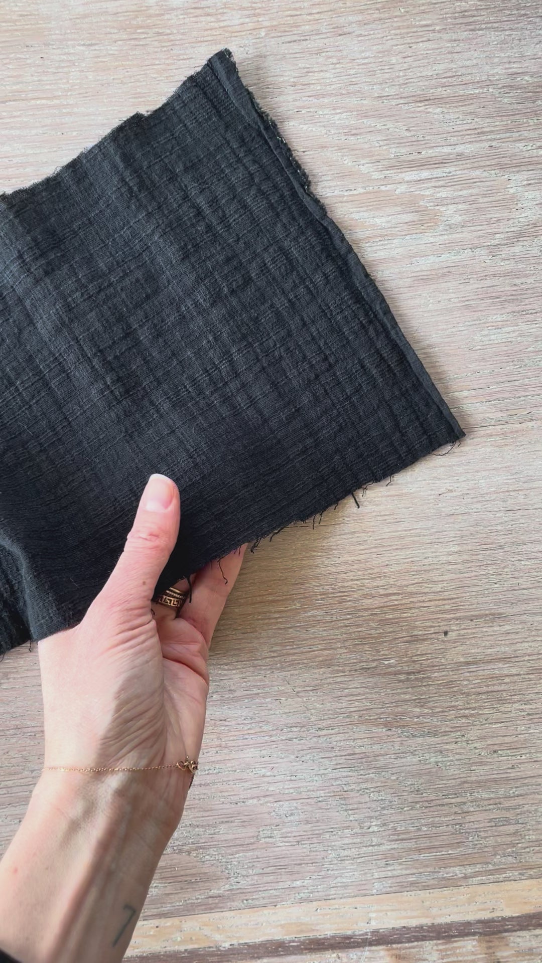 Toile Flammée - Kos - Noir