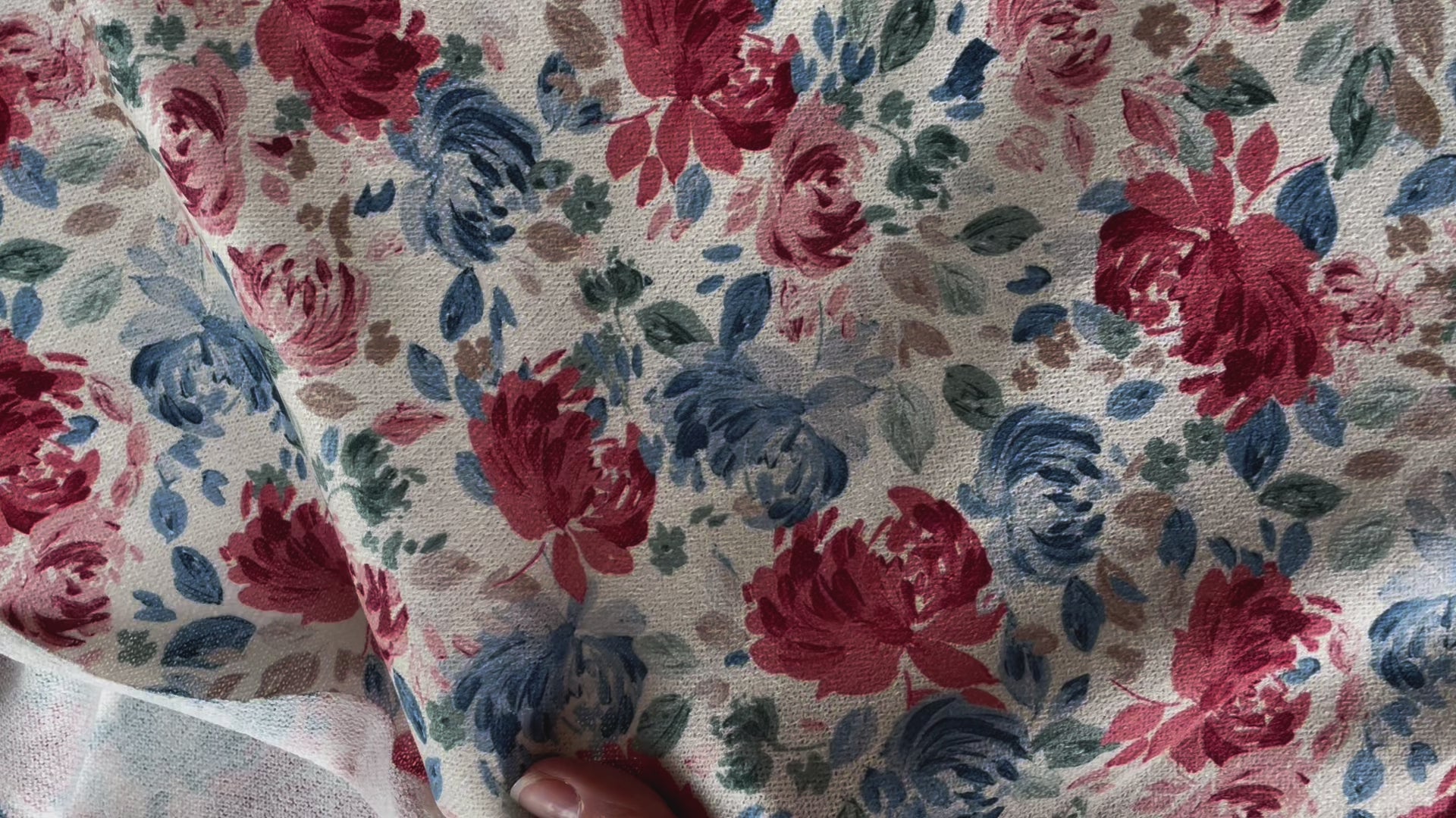 Cotton satin - Mila print