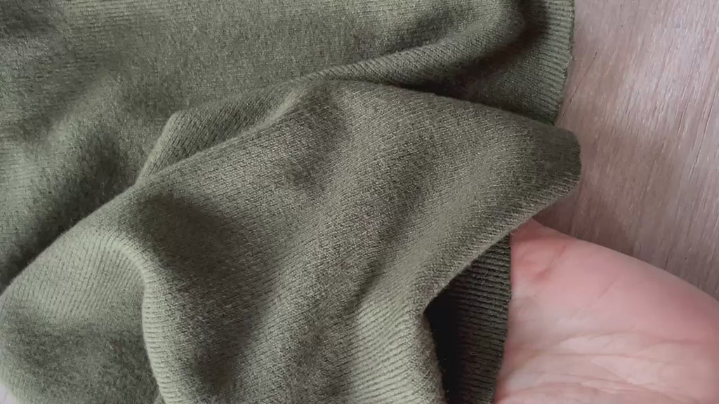 Knitted Vest - Giorgia - Olive