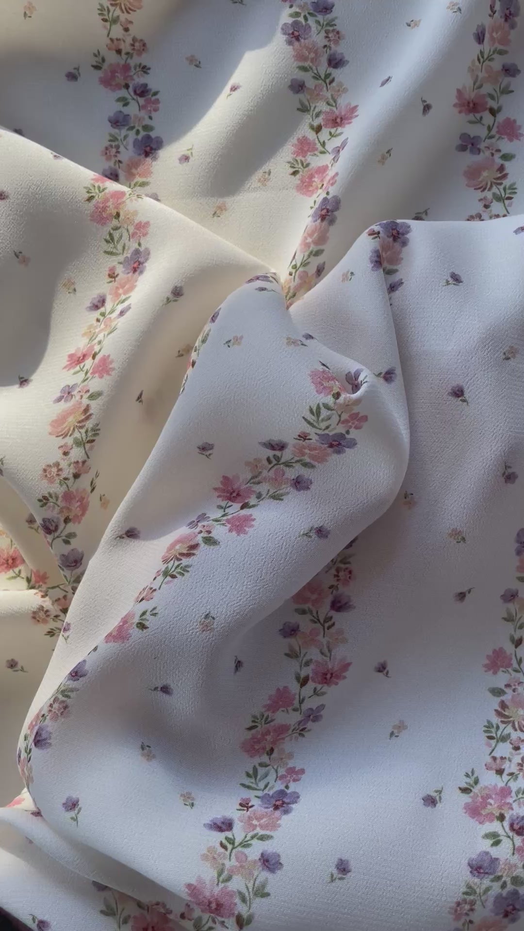Crêpe marocain de Viscose - Imprimé Marissa