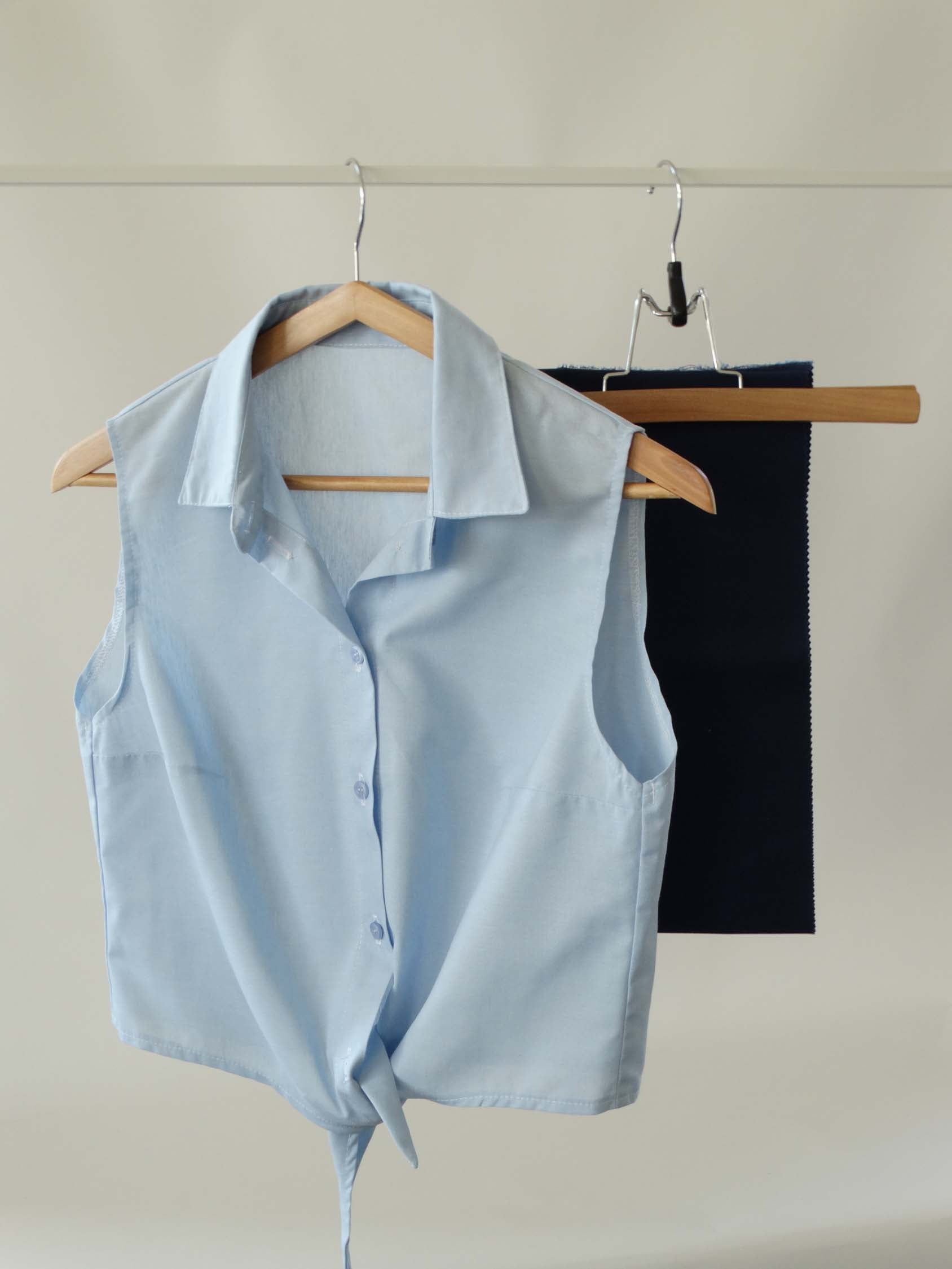 Capsule Les Pastels : Chemisette bleu ciel