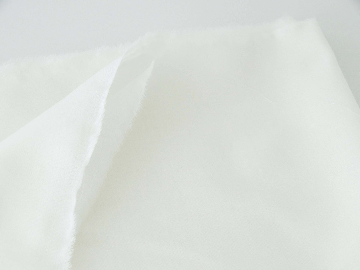 Capsule Petites Choses x Atelier 27 - Tissu voile de coton light - Blanc