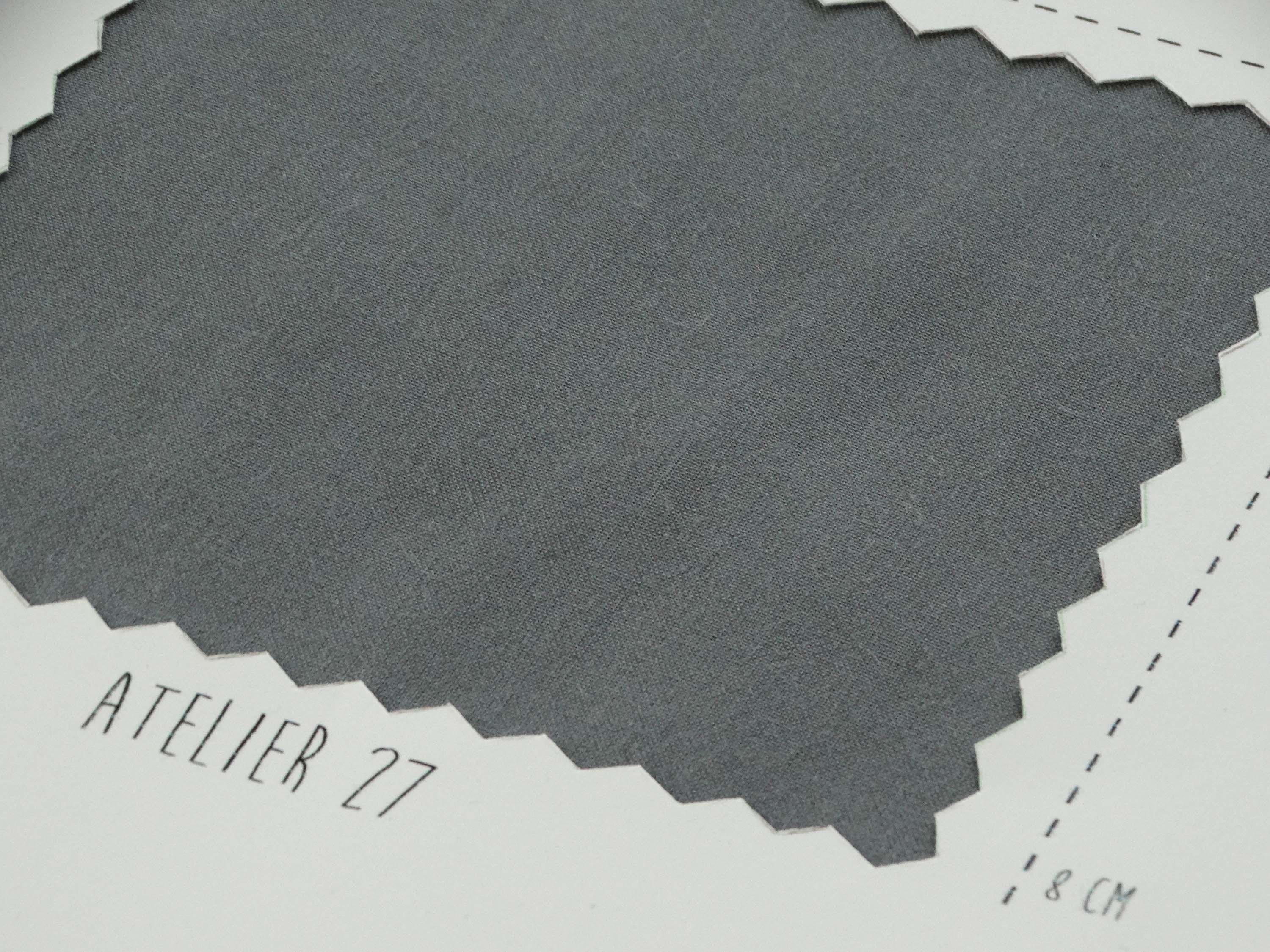 Viscose veil - Mouse gray (Coupons)