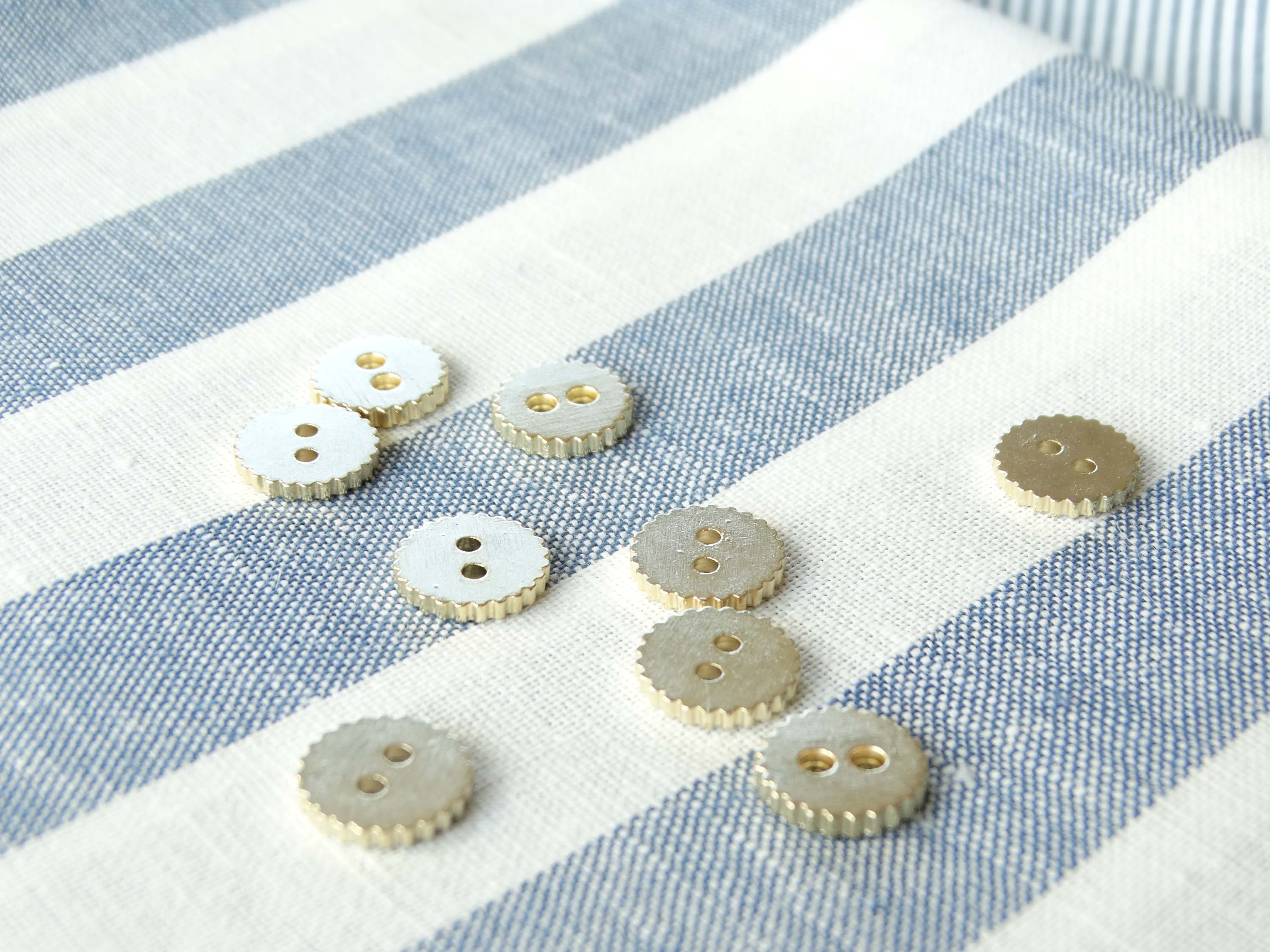 Bouton à coudre - Le gourmand - Or