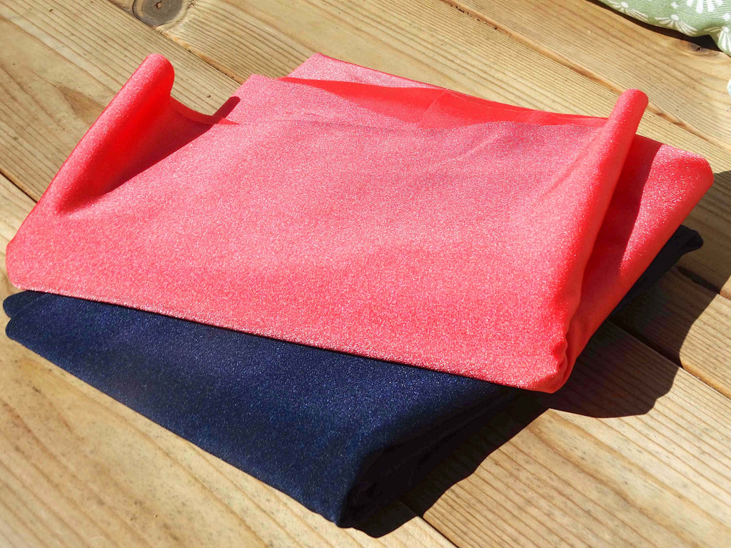 Jersey Maillot de bain - Scintillant - Corail (Coupon)