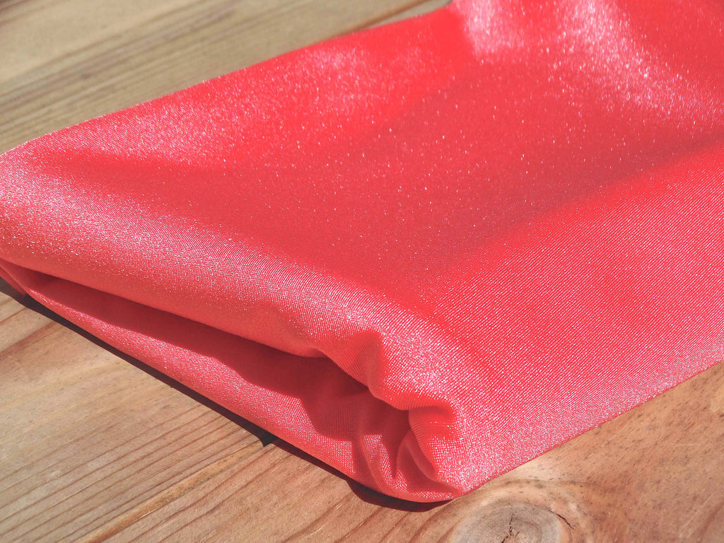 Jersey Maillot de bain - Scintillant - Corail (Coupon)