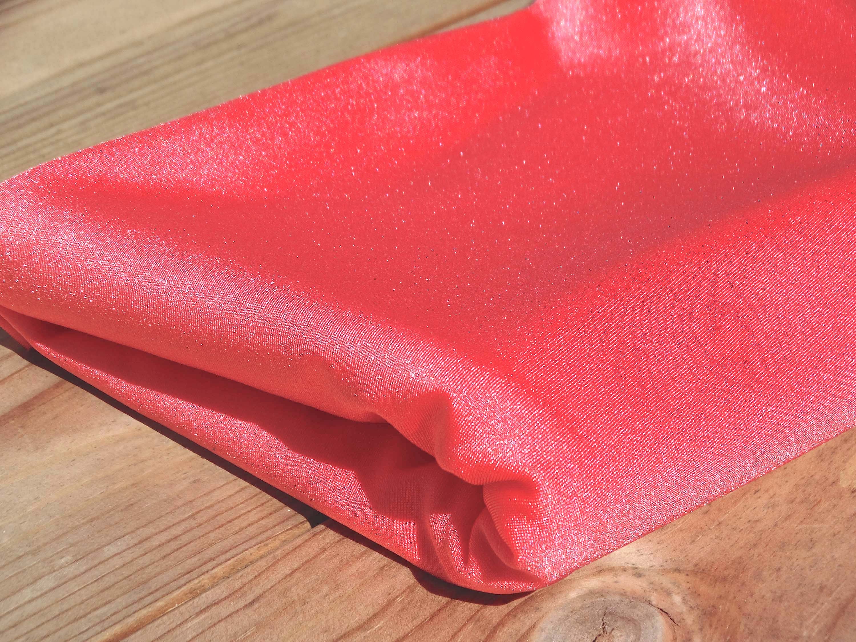 Jersey Maillot de bain - Scintillant - Corail (Coupon)