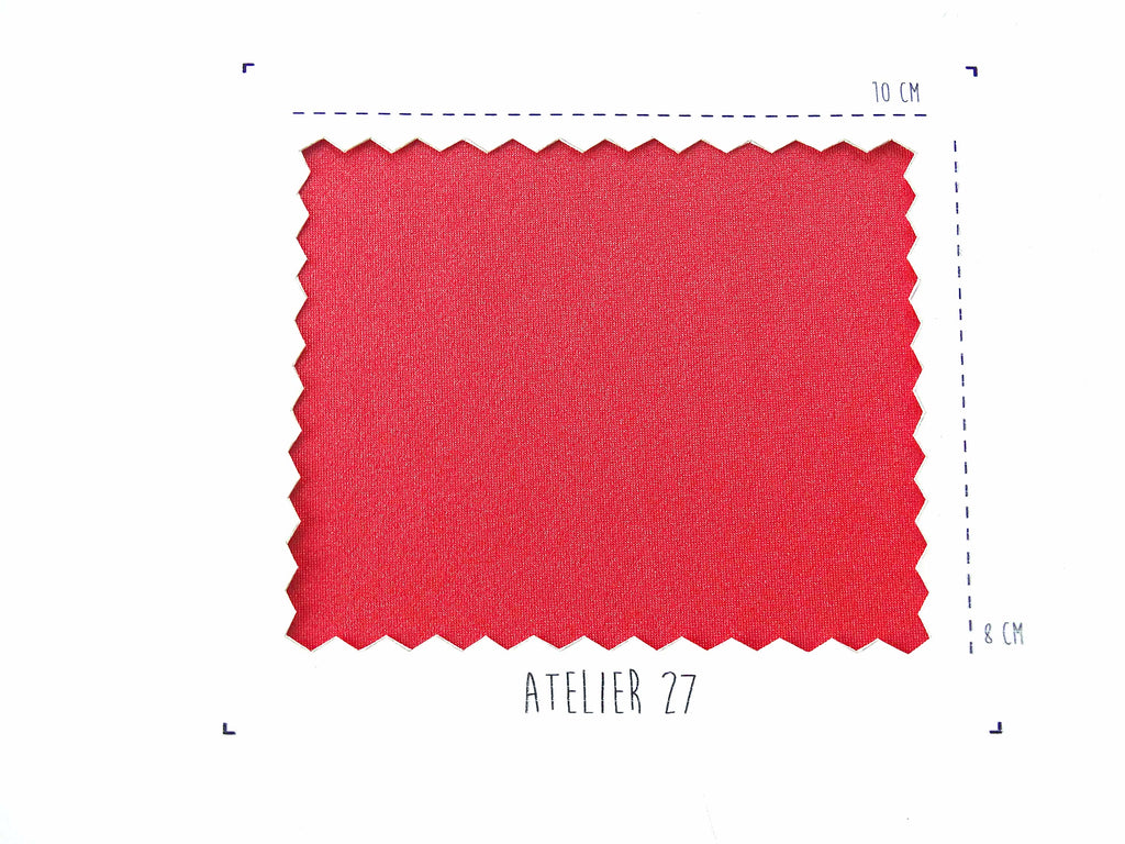Jersey Maillot de bain - Scintillant - Corail (Coupon)