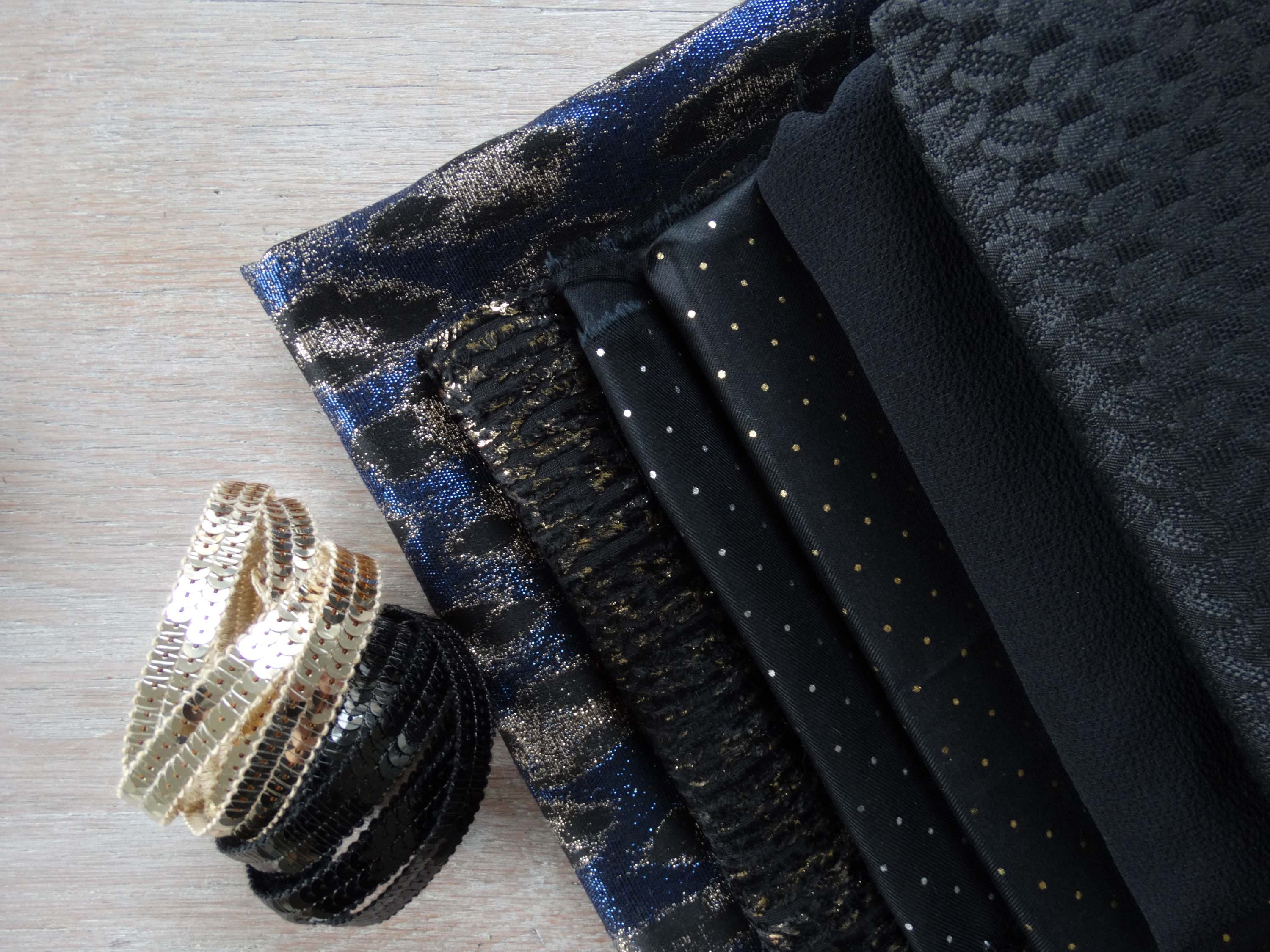 Ruban Sequins - Or