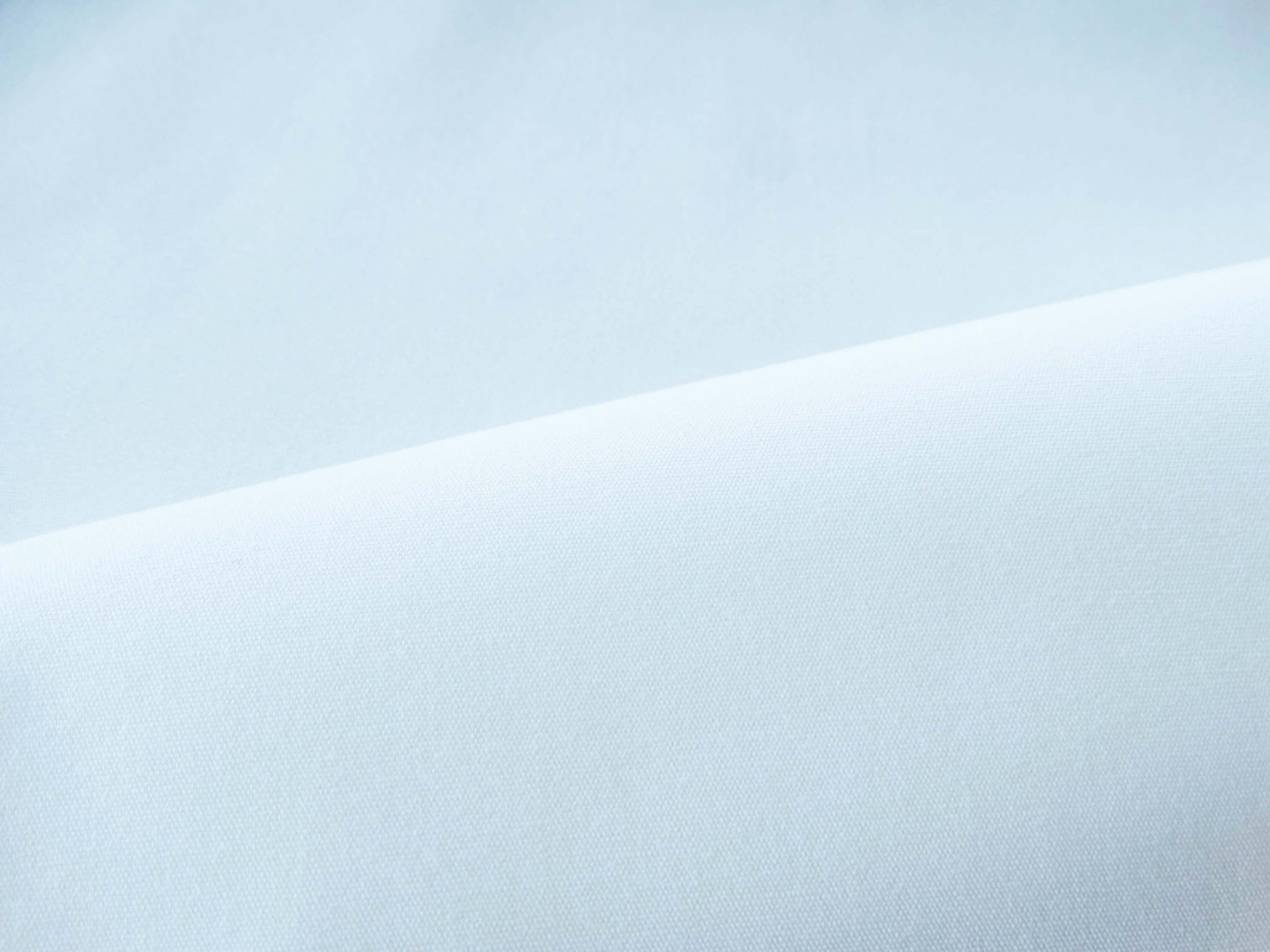 Heavy poplin - Plain - White