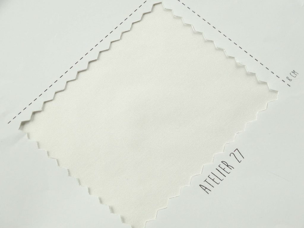 Satin Habillé - Uni - Ivoire