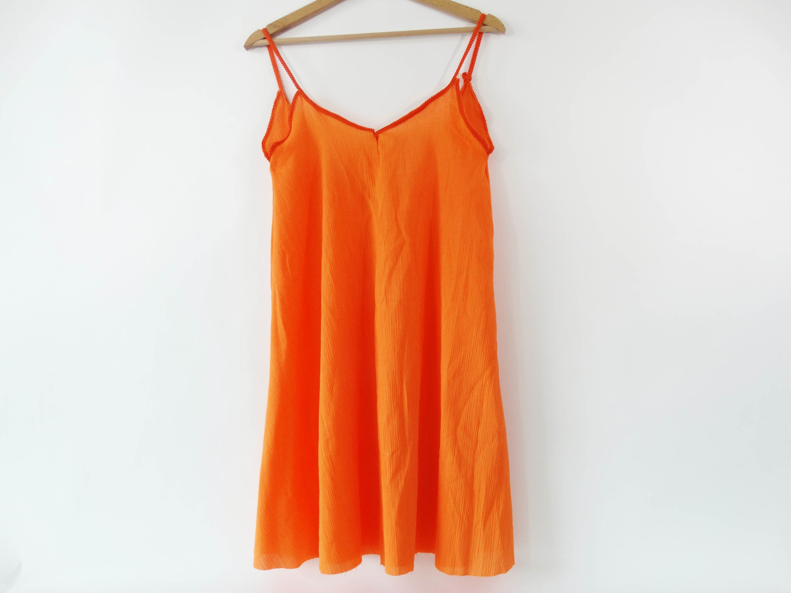 Crépon coton - Orange (Coupon)