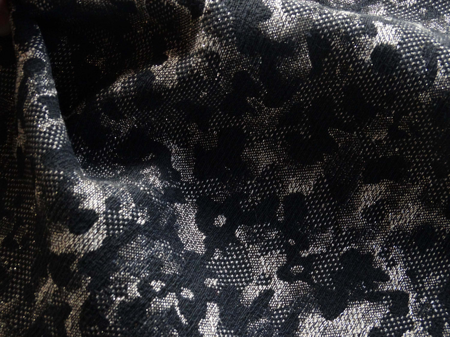 Jacquard - Camouflage - Noir et Or