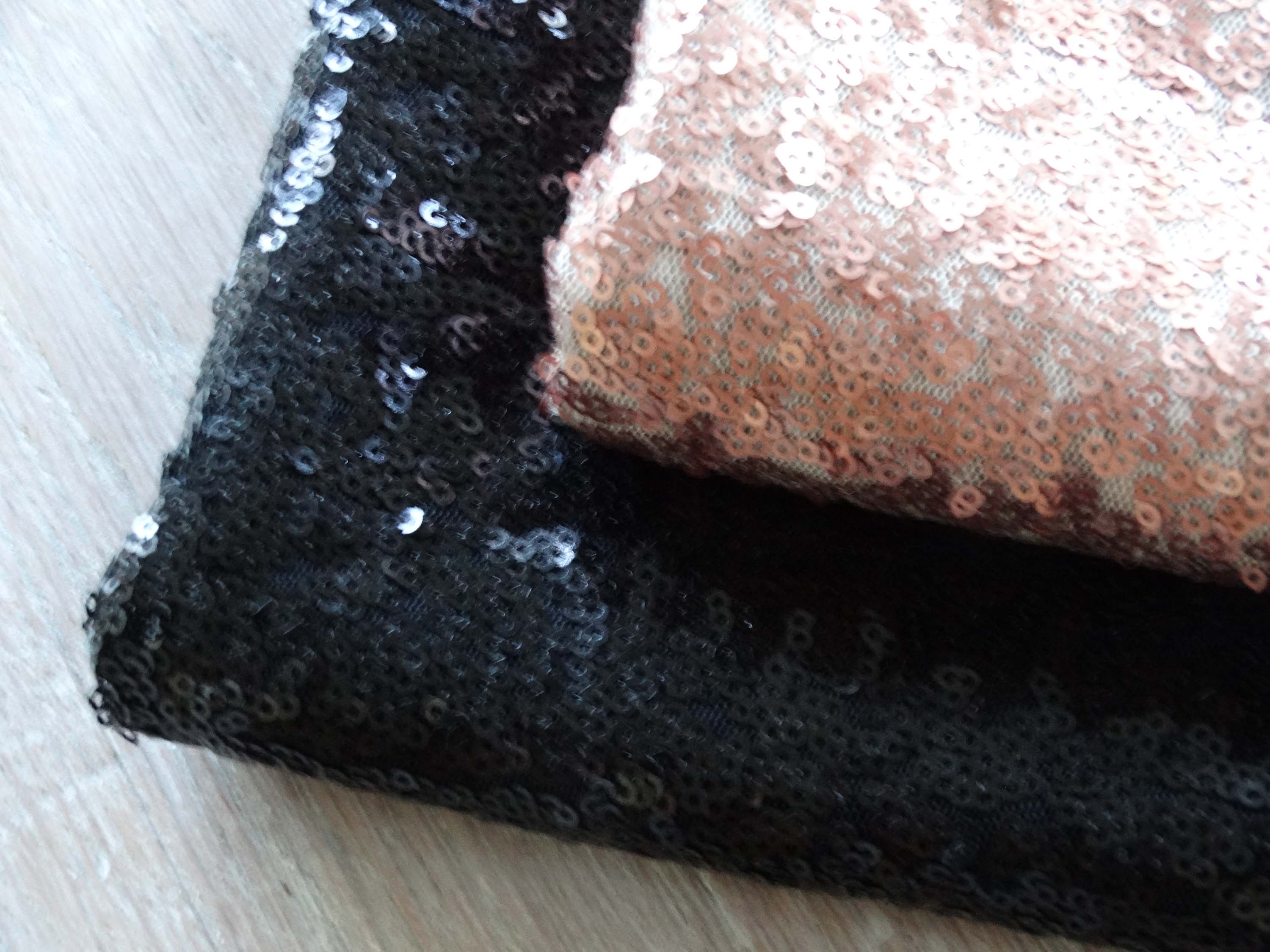 Sequins - Noir - Uni brillant - Coupon