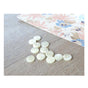 Sewing button - Pearly - Plain