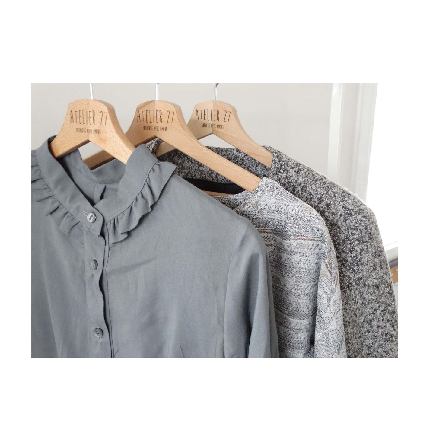Voile viscose - Gris souris (Coupons)