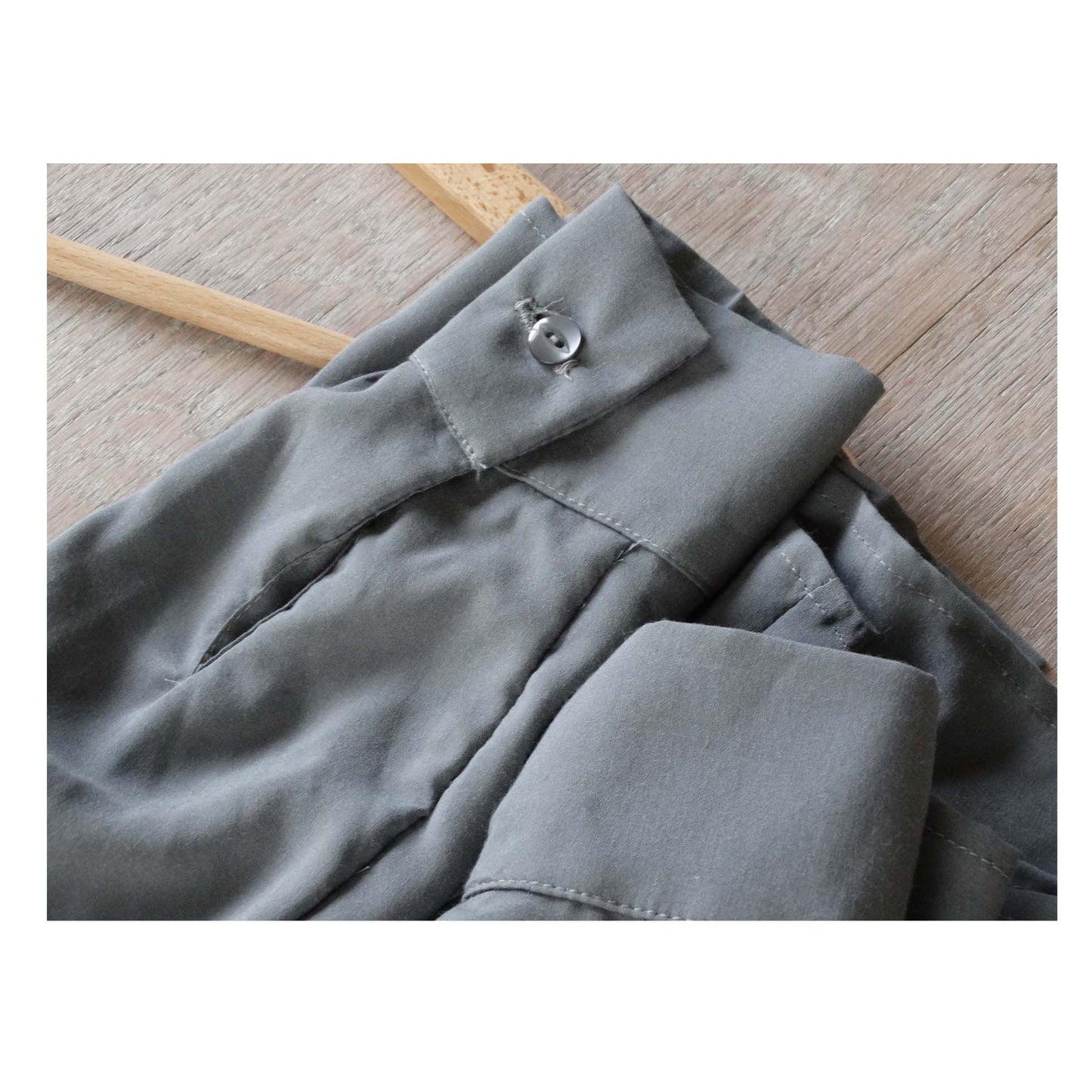 Voile viscose - Gris souris (Coupons)