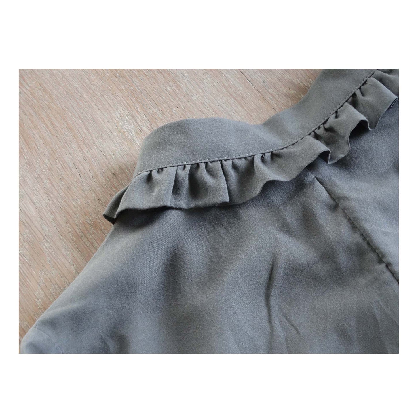 Voile viscose - Gris souris (Coupons)