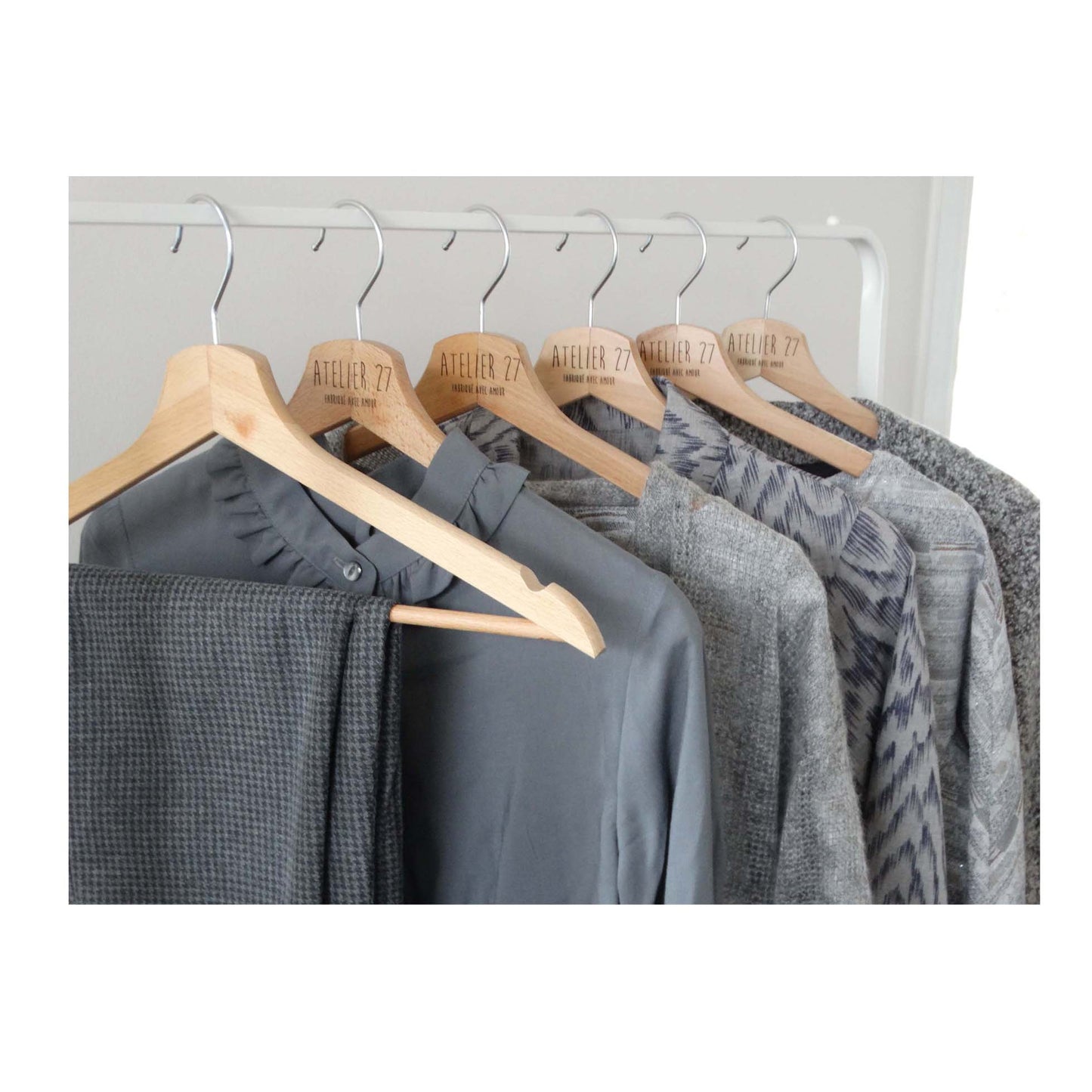 Voile viscose - Gris souris (Coupons)