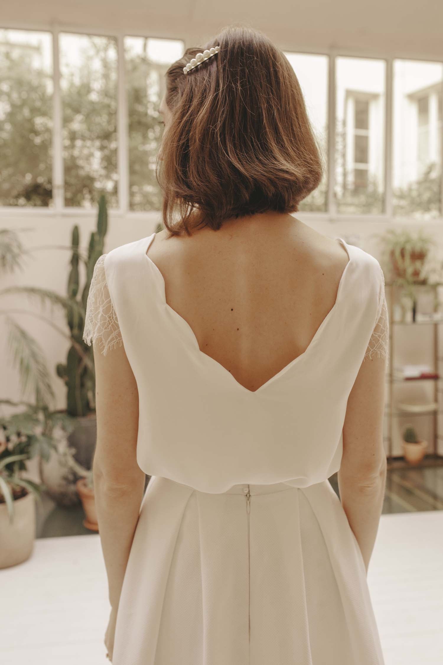 Crepe de Soie - Uni - Ivoire