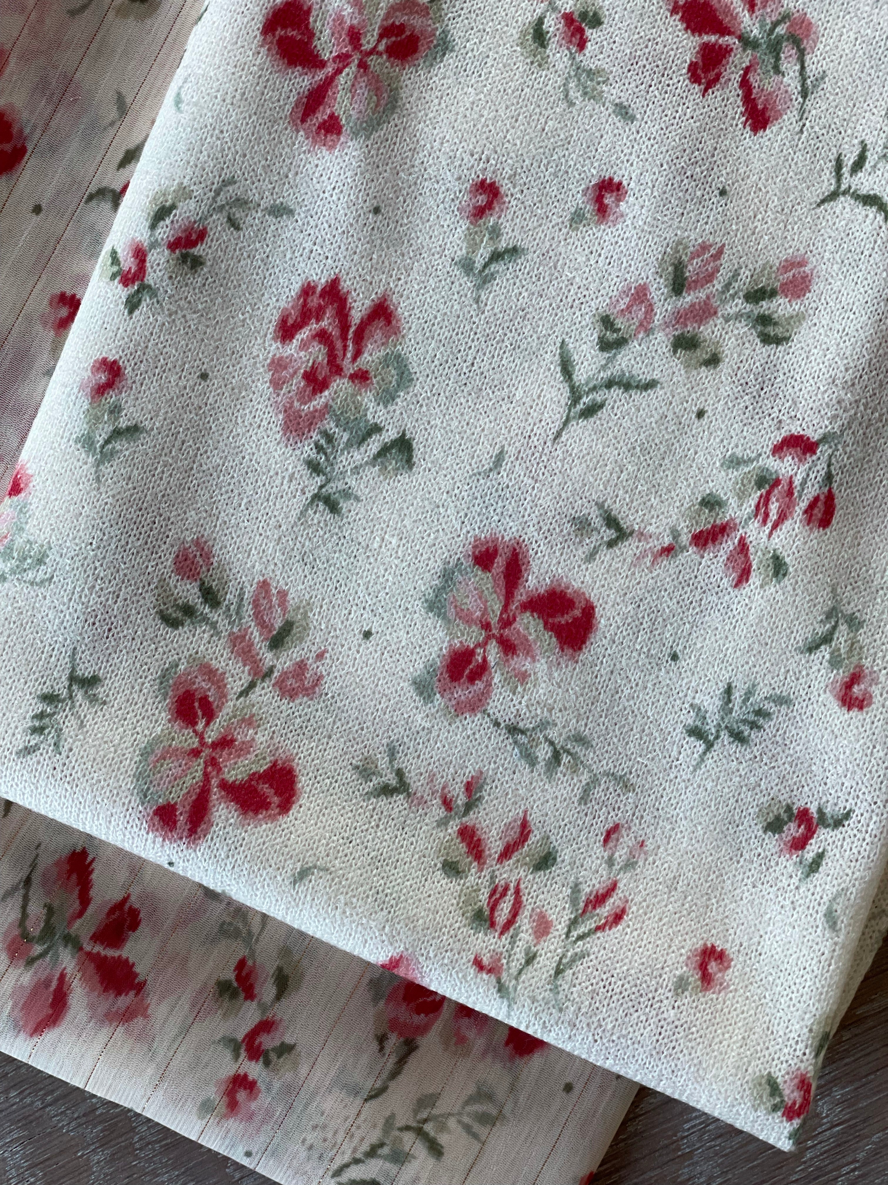 Mesh - Livia Print - Poppy