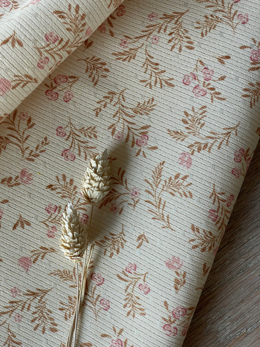 Jacquard Lurex - Imprimé Marais - Blush