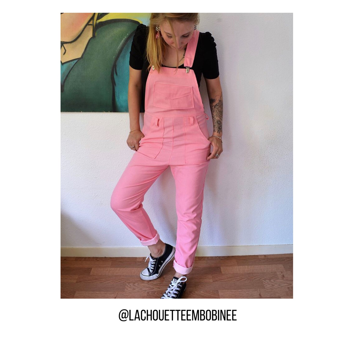 Capsule #Jean Challenge - Sergé Uni - Rose fluo