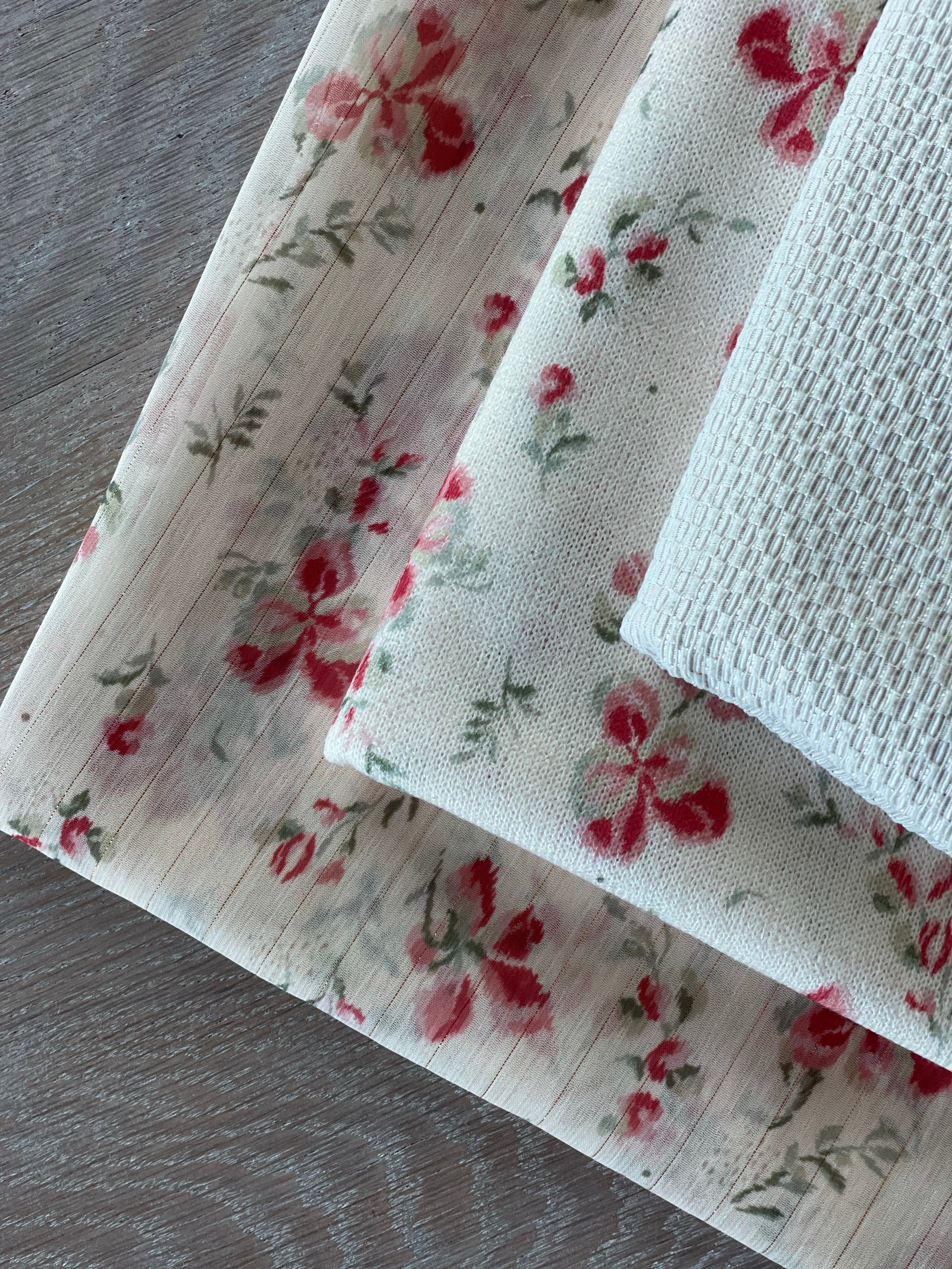 Mesh - Livia Print - Poppy