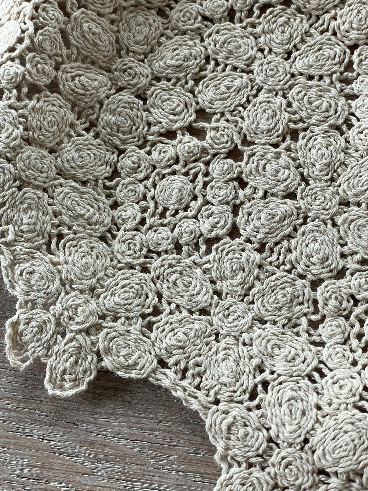 Maille - Crochet - Beige