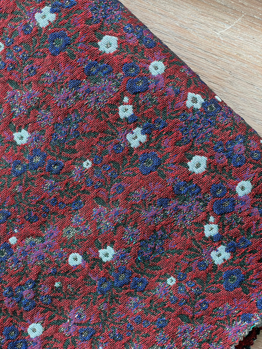 Jacquard - Azalea - Red, Blue &amp; Fir Green (Coupon)