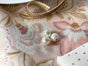 Sewing button - The pearl - White